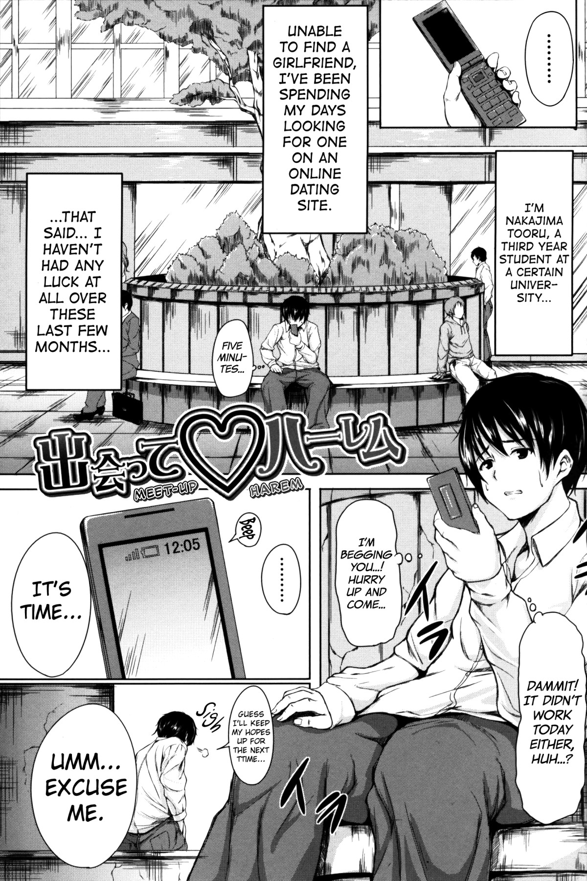 Hentai Manga Comic-Boy Meets Harem-Read-171